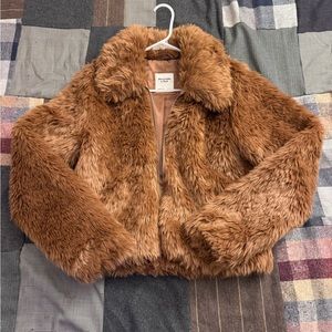 Abercrombie Faux Fur Jacket